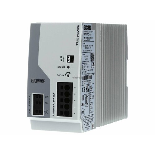 Источник питания постоянного тока 100 240 В 24 В 480 Вт TRIO-PS-2G2903151 Phoenix 2903151 4046356960939 82864₽