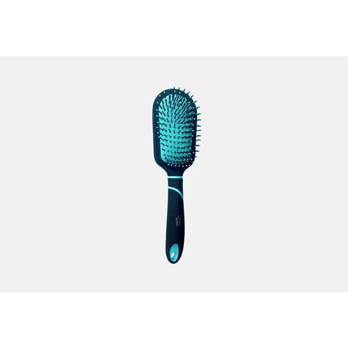 Расческа для волос STUDIO STYLE черный с голубым / количество 1 шт studio style массажная щетка спорт прорезиненная 24 5 см