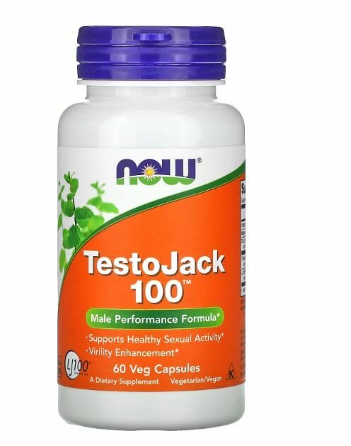 Now Foods TestoJack 100 60 капсул