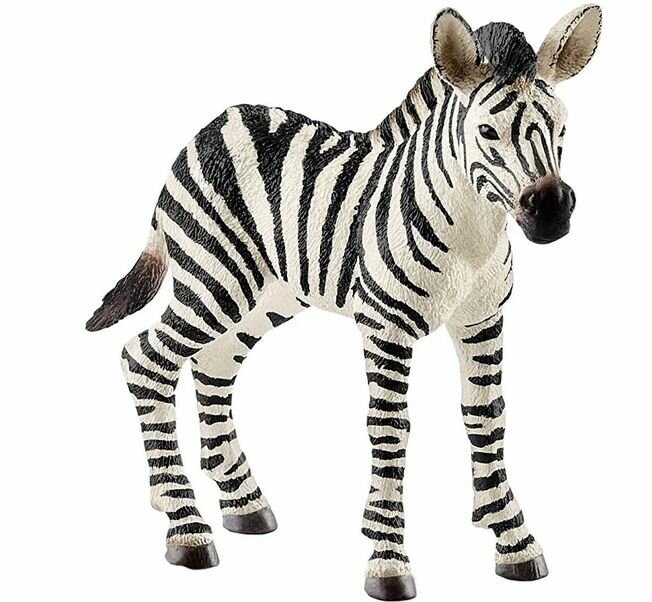 Фигурка Зебра детеныш 14811 7 см Schleich