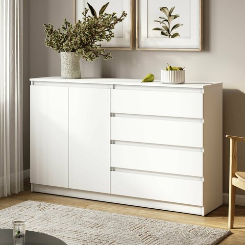 Комод Мори МК 16001 Белый с ящиками 18964₽