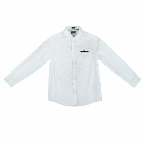 Школьная рубашка Mayoral, размер 14, белый школьная рубашка mayoral размер 104 белый