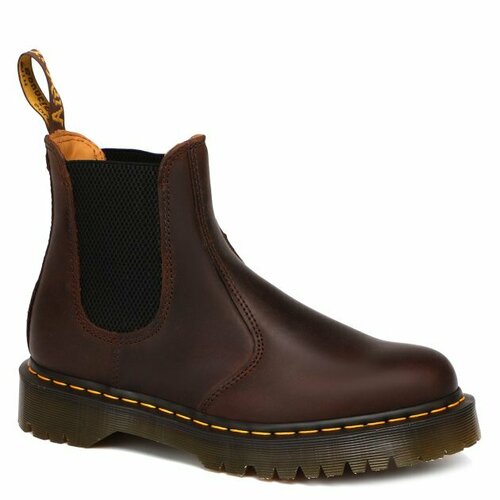 Ботинки челси Dr. Martens, размер 44, коричневый ботинки челси dr martens размер 9 черный