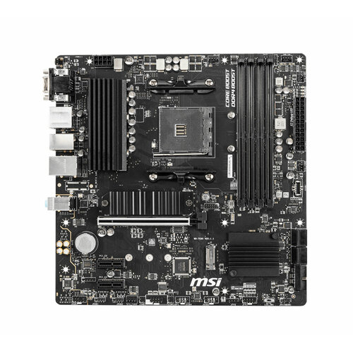Материнская плата MSI B550M PRO-VDH (SocketAM4, AMD B550, mATX,4DDR4,2M.2, PCI-E16,2PCI-E, DP, HDMI, VGA, PC4400)