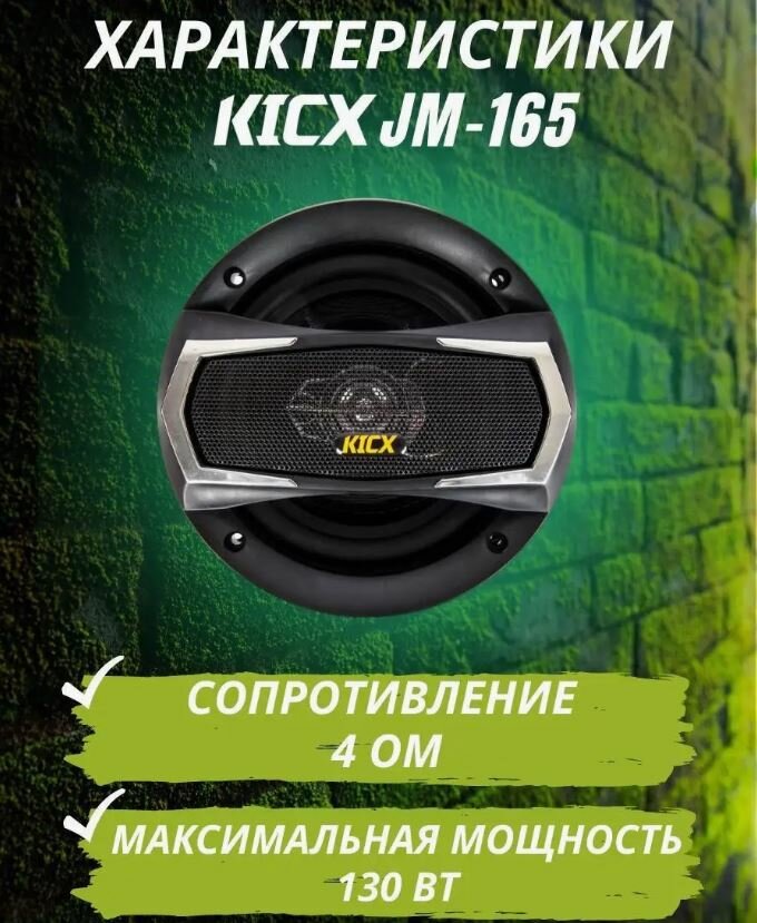 Коаксиальная АС Kicx - фото №15