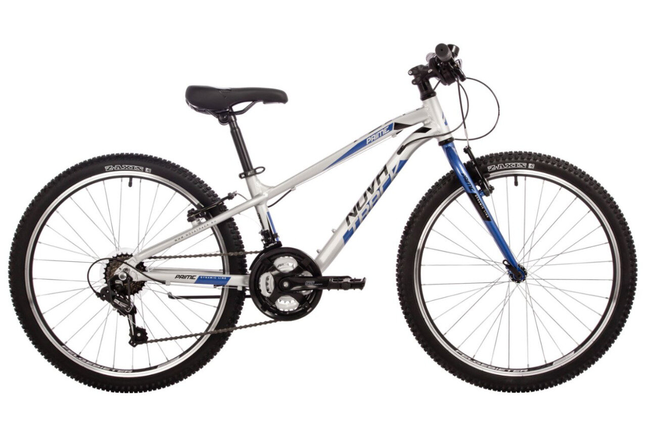 Подростковый велосипед Novatrack Prime 24" (2024) 11" Серебристый (130-145 см)