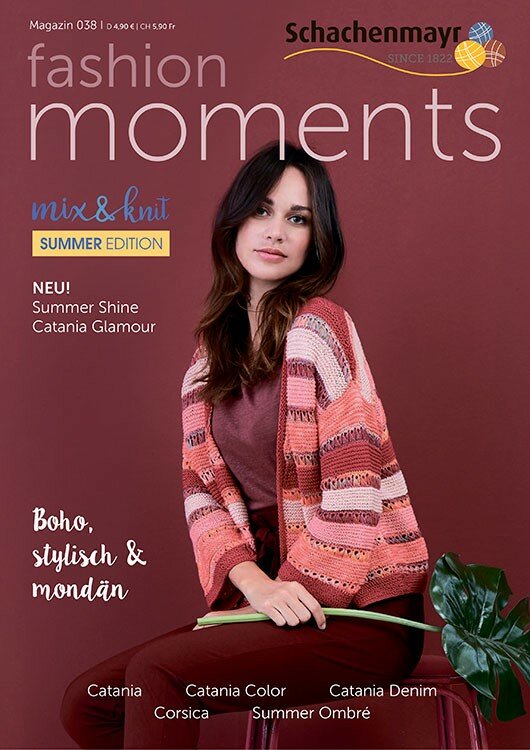 Журнал "Magazin 038 - Fashion moments" #9855038.00001 Schachenmayr Журнал по вязанию