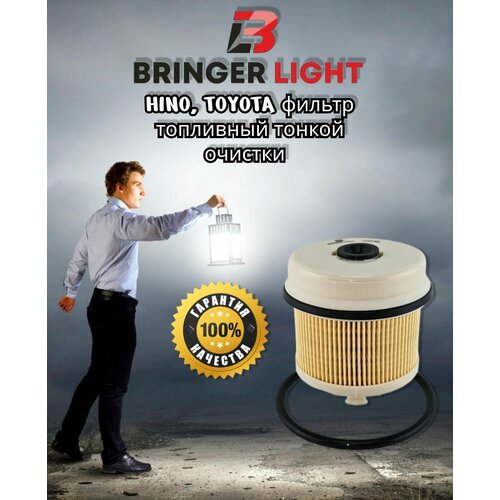 Фильтр топливный тонкой очистки HINO, TOYOTA / Кросс-артикул 2339078221