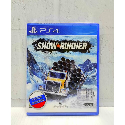SnowRunner Русские субтитры Видеоигра на диске PS4 / PS5