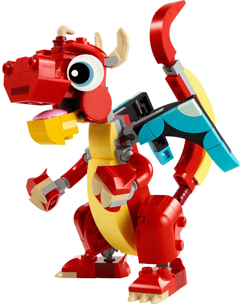 Конструктор LEGO Creator 31145 Красный дракон 3 в 1, 149 дет.