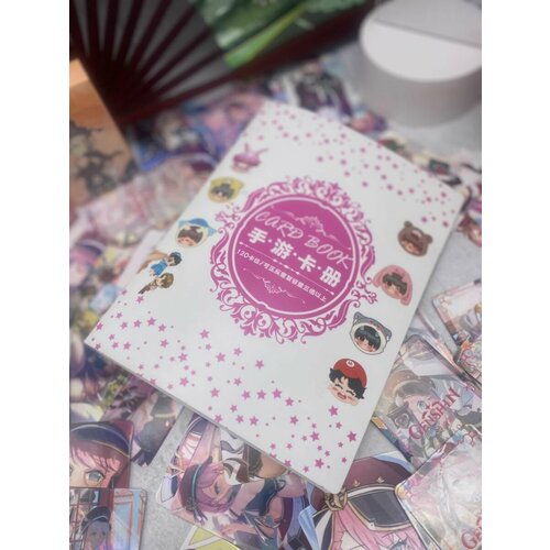 Альбом для карточек, биндер для карт kpop, Genshin биндер для кпоп карт куроми