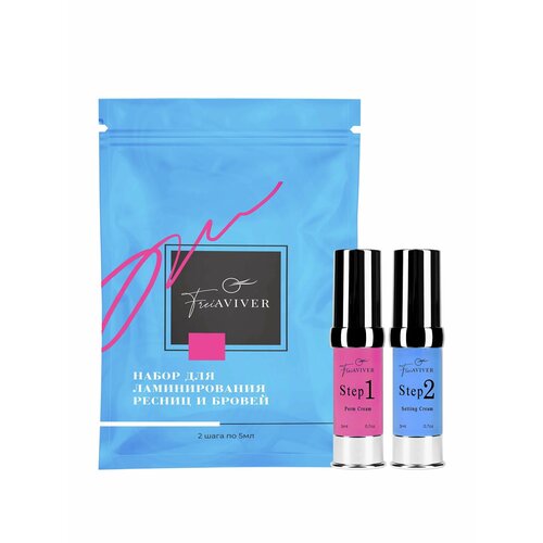 FreiAViver Набор Составов Для Ламинирования Ресниц И Бровей - 2х5мл 1650₽