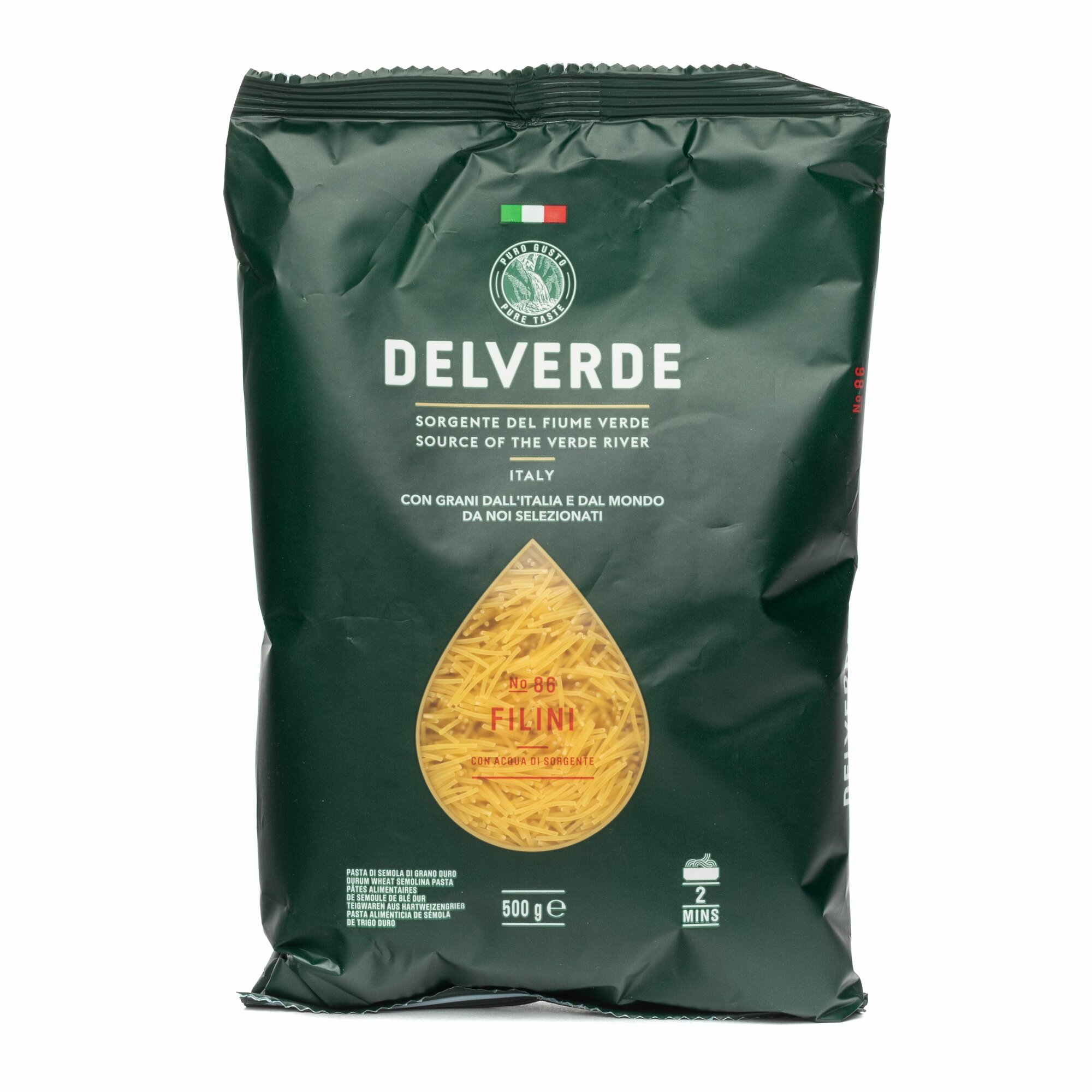 Макароны DELVERDE № 086 Филини, 500 г