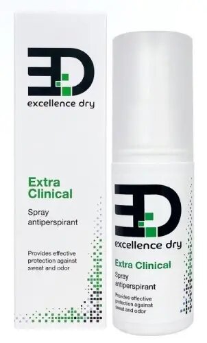 Excellence dry extra clinical спрей антиперспирант 50 мл 2уп