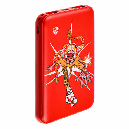 BY Аккумулятор мобильный 5000мАч 2xUSB 2А Герои заря 1889₽