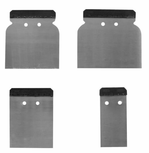 Набор шпателей Sparta сталь 50/80/100/120 мм, 4 шт.