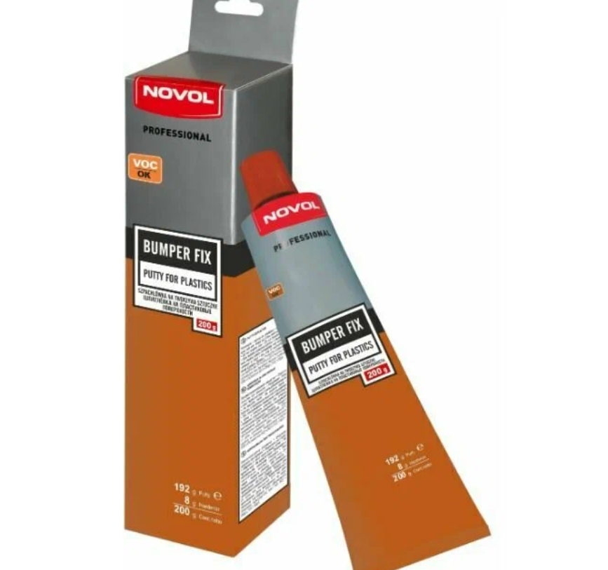 Novol BumperFix шпатлевка для пластмасс 0,2кг