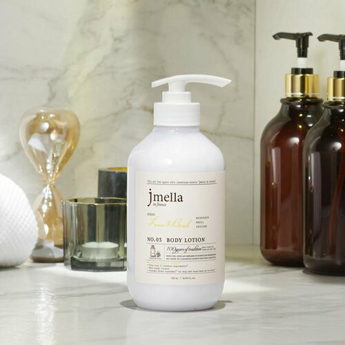 JMELLA Парфюмированный лосьон для тела In France Lime & Basil Body Lotion 500 мл