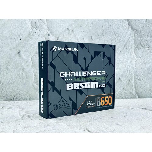 Материнская плата Maxsun MS-Challenger B650M WIFI AM5 1750000₽