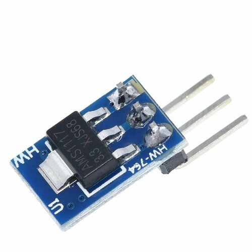 HW-764 LDO cтабилизатор напряжения 3.3В на AMS1117 (mini)