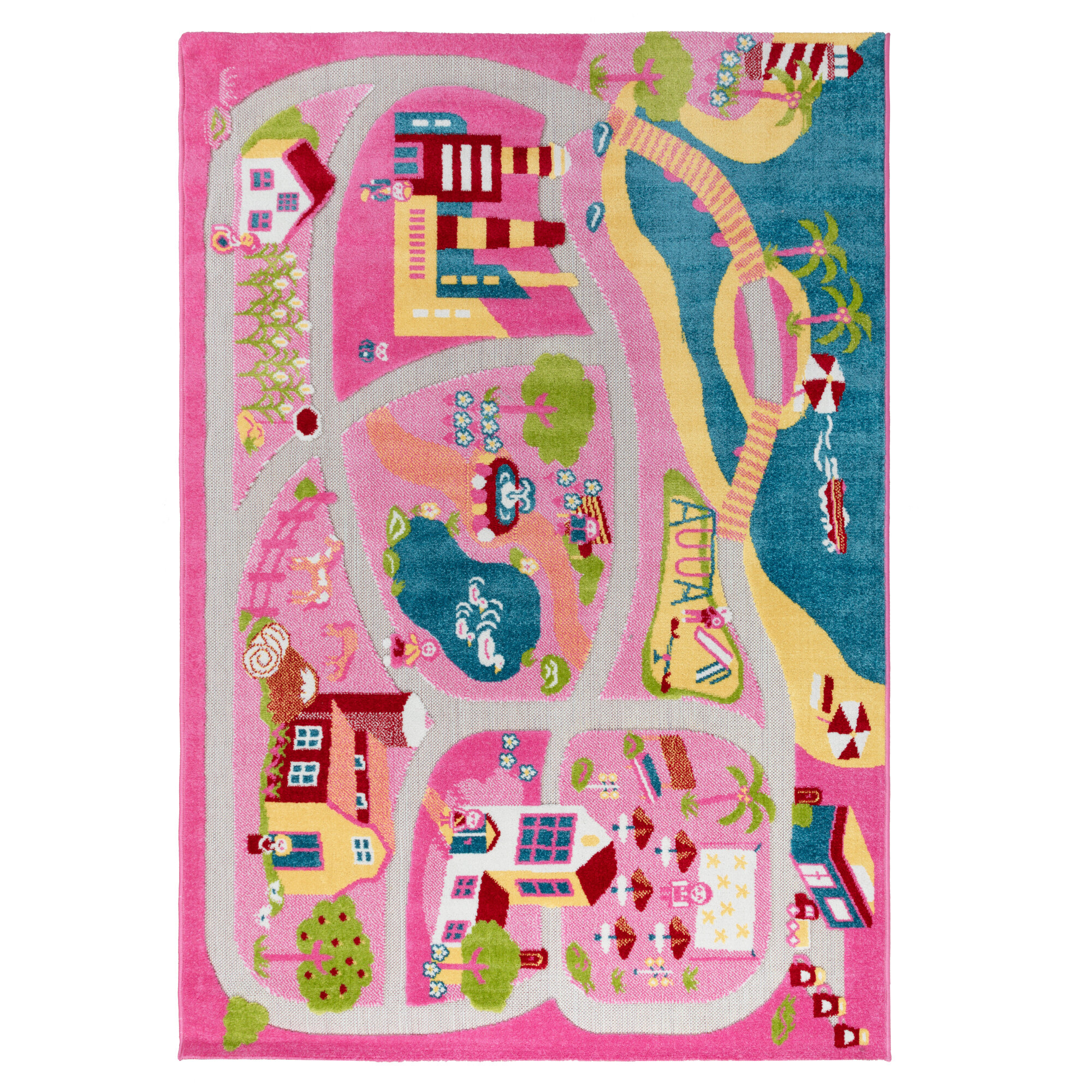 Ковер Play Rugs D781A 1.33x1.9 м полипропилен джутовая основа
