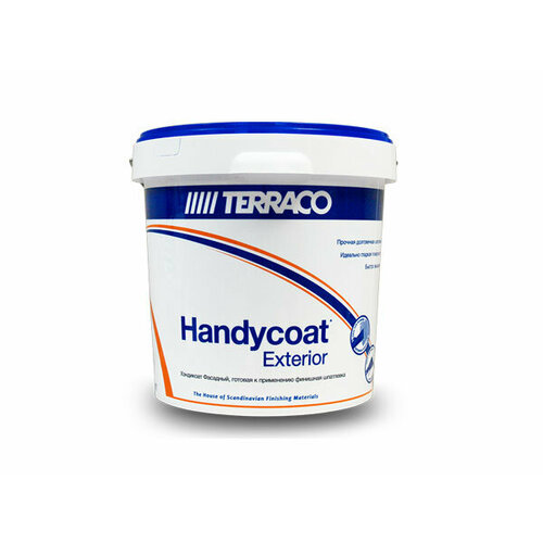 Terraco Handycoat Exterior финишная шпатлевка для фасадных работ 5 кг 1470₽