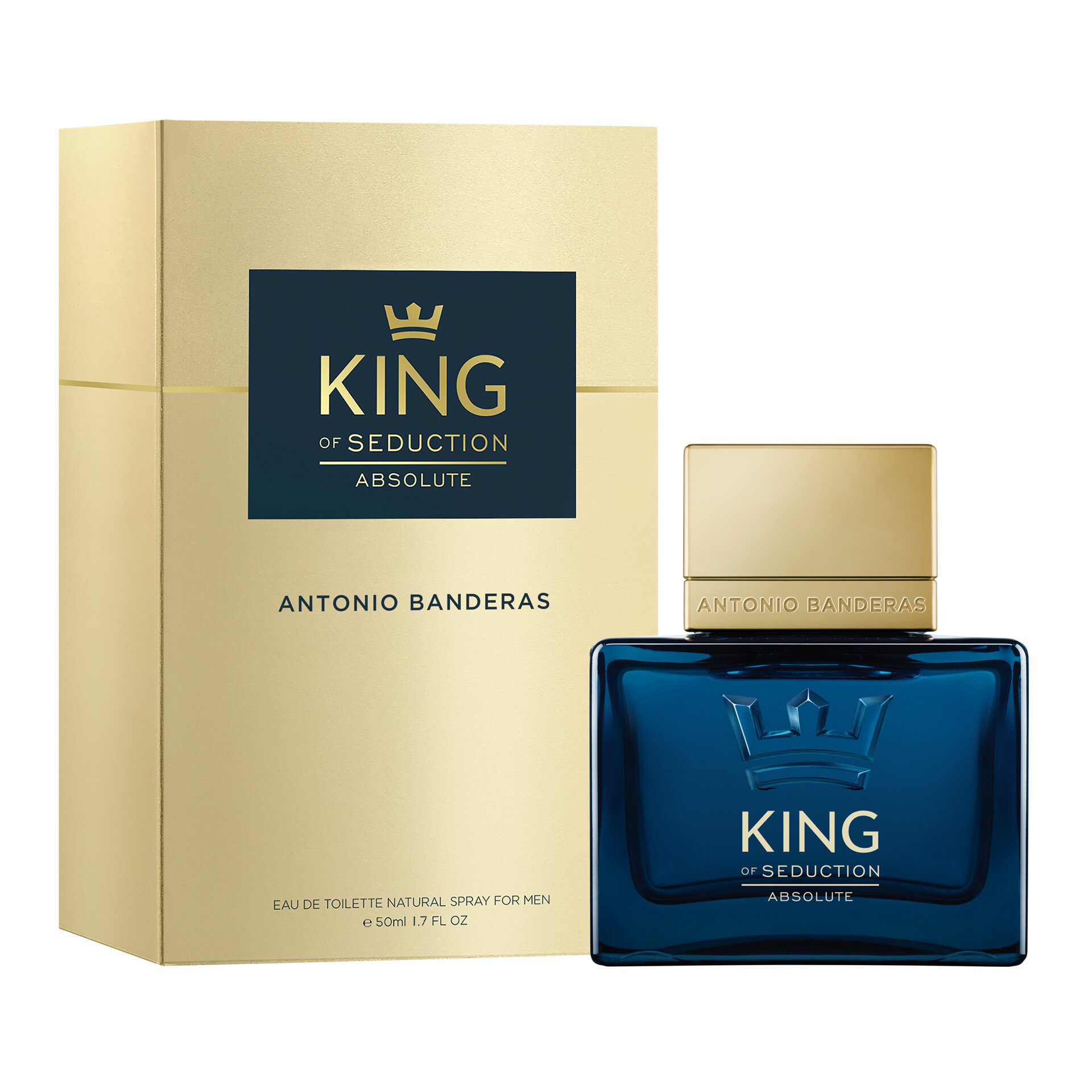 EDT Туалетная вода Antonio Banderas « King Of Seduction Absolute » : мужские духи, 100 мл
