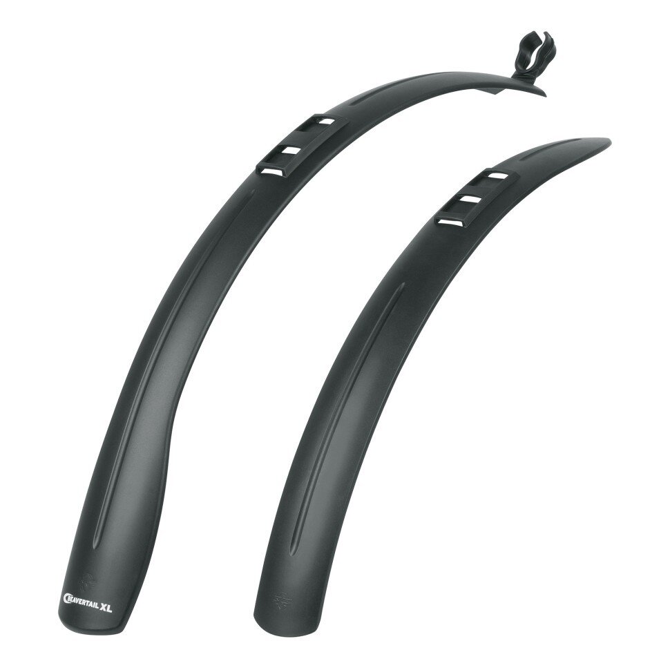 Комплект крыльев SKS BEAVERTAIL XL, 26-27.5-28", полноразмерные, черные