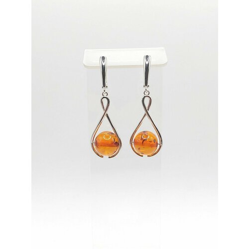 Серьги, серебряный