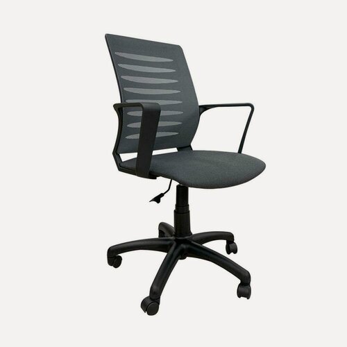 Изображение товара Офисное кресло / для персонала WEBSTAR GTP BLACK PL62_OH14/C73 спинка темно-серая/сидение темно-серое