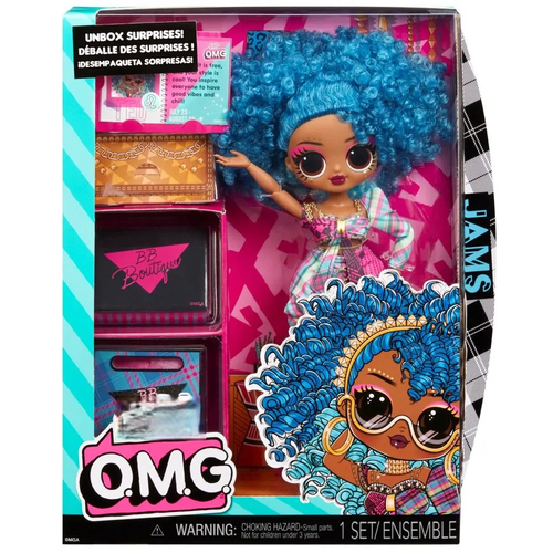 591542 ЛОЛ сюрприз - Кукла лол OMG Core Jams + модные аксессуары