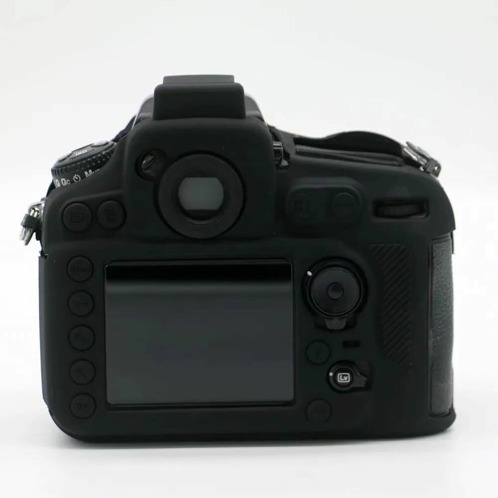 Силиконовый чехол для фотоаппарата Canon EOS R6 / R6 Mark II R6II черный