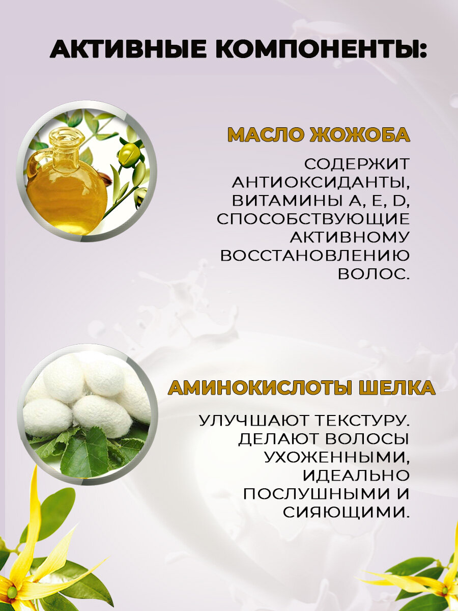 Изображение Cafe Mimi Экспресс маска для восстановления поврежденных волос за 1 минуту, 250 мл