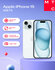Смартфон Apple iPhone 15 256Gb eSIM + SIM диагональ 6.1 дюйма blu...