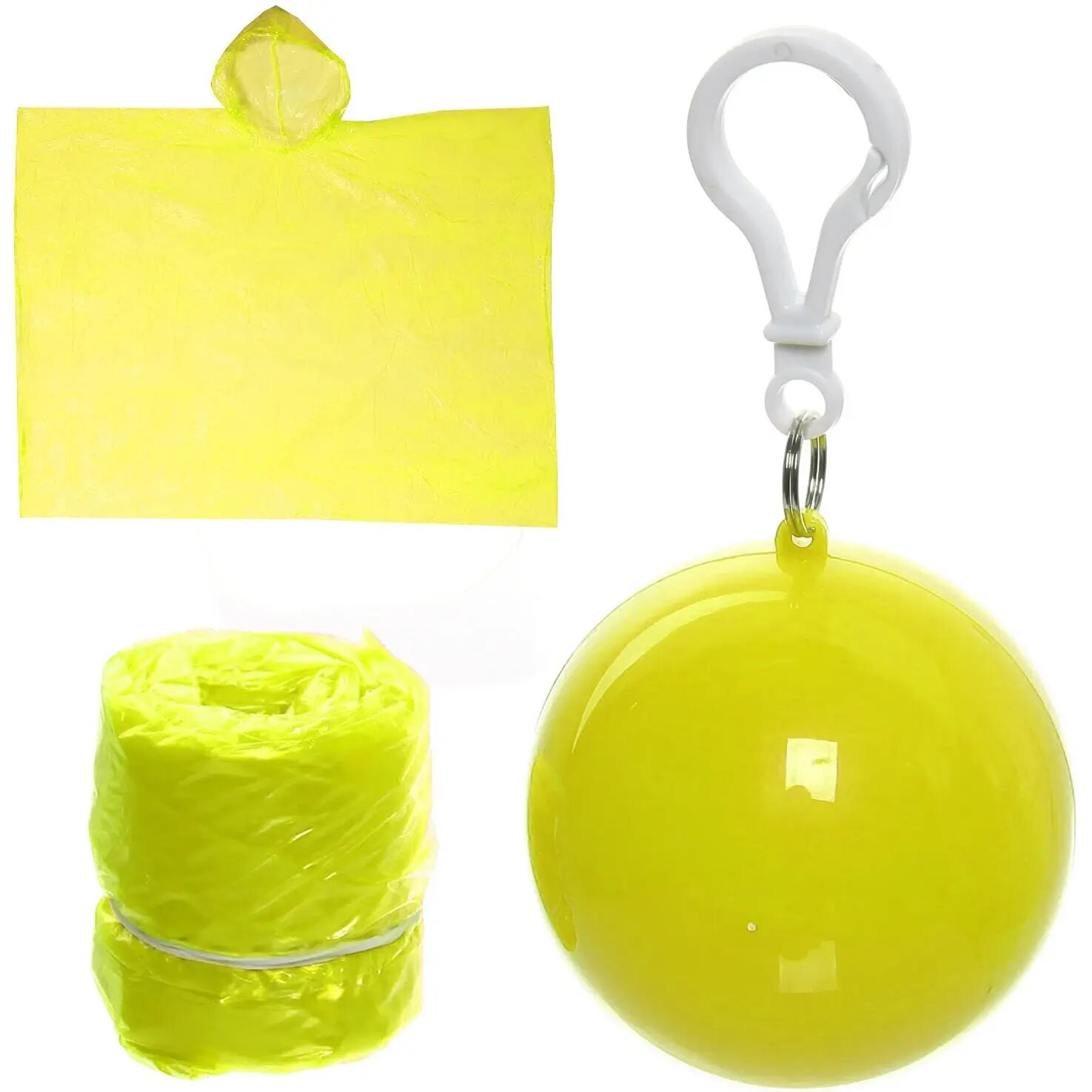 Пончо ДоброСад Шар размер 120 см желтый