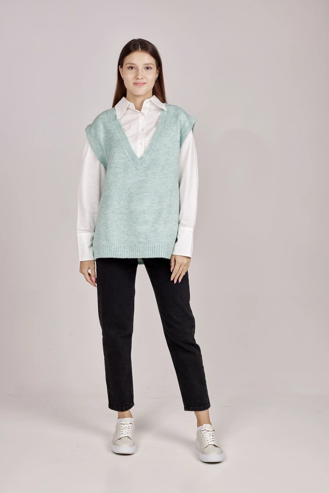 Жилет Selfie, размер S, светло-зеленый — фото 1