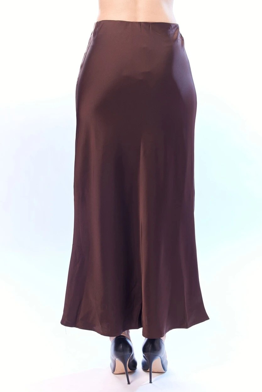 Юбка Selfie, размер M, коричневый — фото 1