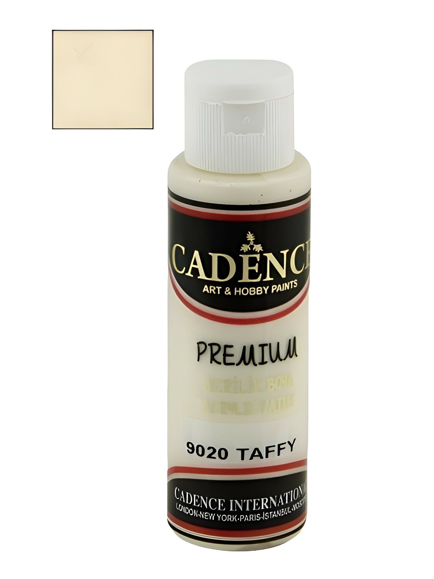 Акриловая краска Cadence Premium Acrylic Paint, 70 мл. Taffy-9020