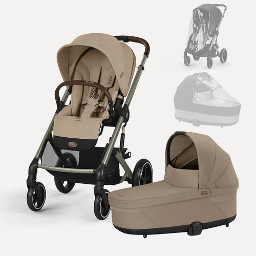 Изображение товара Детская коляска 2в1 Cybex Balios S Lux, цвет Almond Beige TPE RC (Бежевый), артикул производителя 524002453