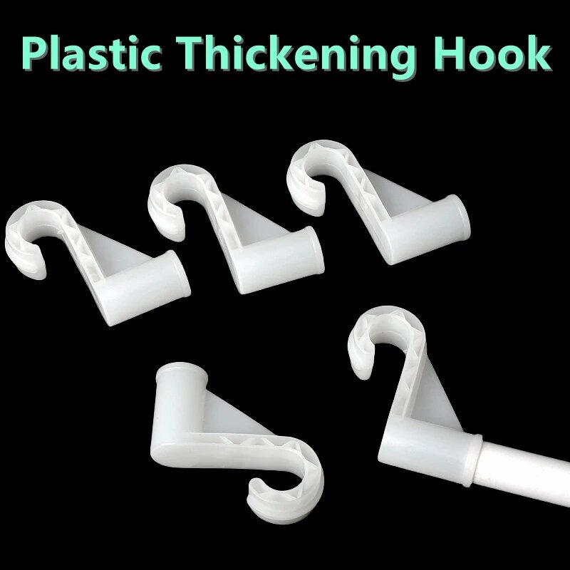 Пластиковые крючки SHSMFC 12-25 мм белые