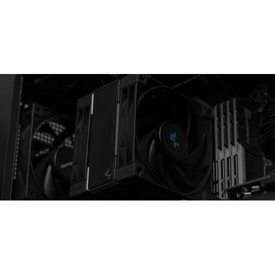 Кулер для процессора Deepcool AK400 ZERO DARK PLUS (R-AK400-BKNNMD-G-1) — фото 1