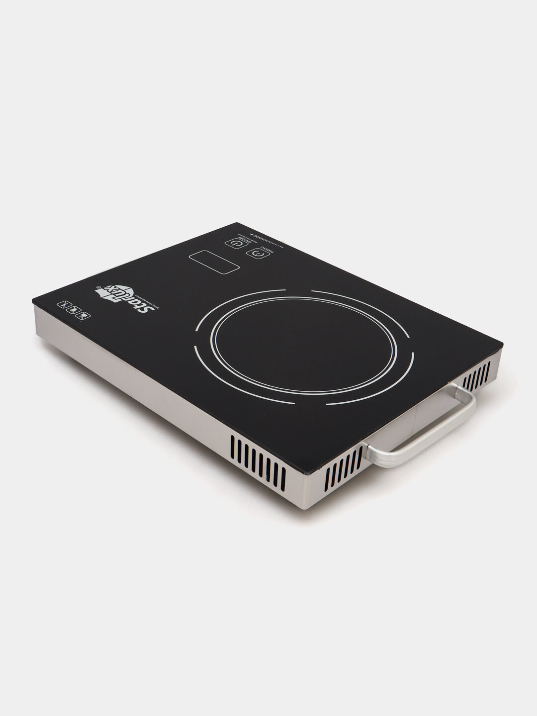 Инфракрасная панель Starlux, индукционная, 1 конфорка, черная — фото 1