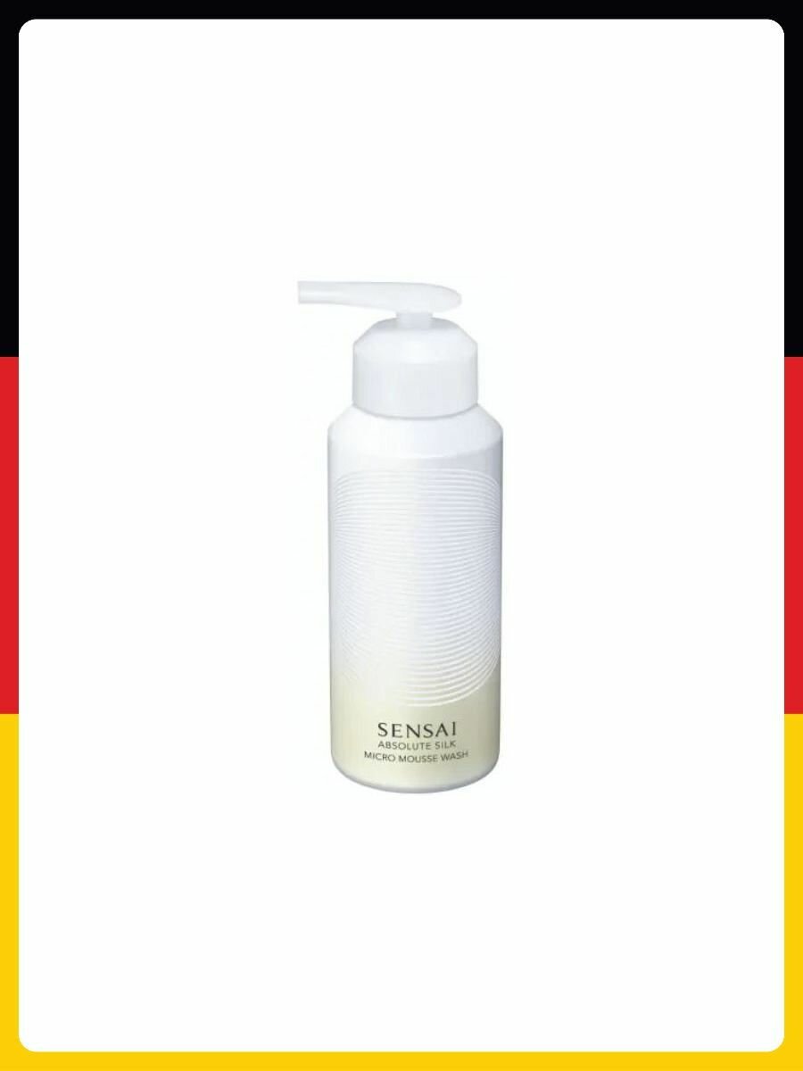 Средство для умывания SENSAI Absolute Silk Micro Mousse Wash, 180 ml