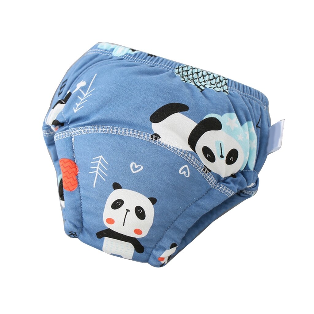 Cartoon Baby Diaper Pants Reusable Infant Nappy Diaper for Boys Girls Breathable Washable Potty Training Diaper Pants