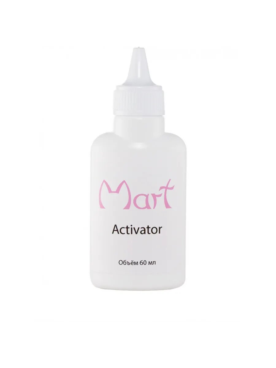 Mart Гель для ногтей Activator 60 мл для гель/дип пудры без уф