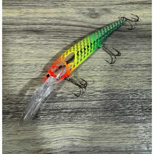 Воблер Bandit walleye deep (12 см; 19 гр) заглубление 8 метров/ цвет Orange Silver Scale 05#