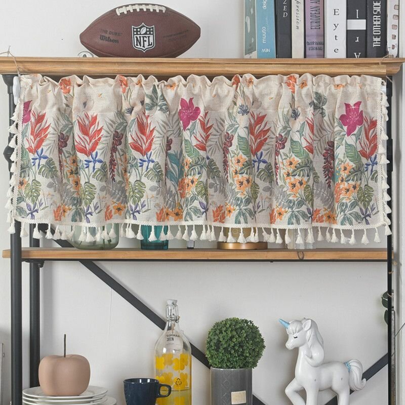 Штора-кафе 60х140 см разноцветный