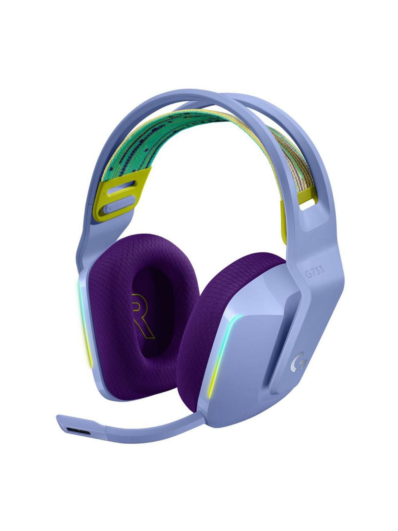 Игровые наушники Logitech G733 Lightspeed Lilac