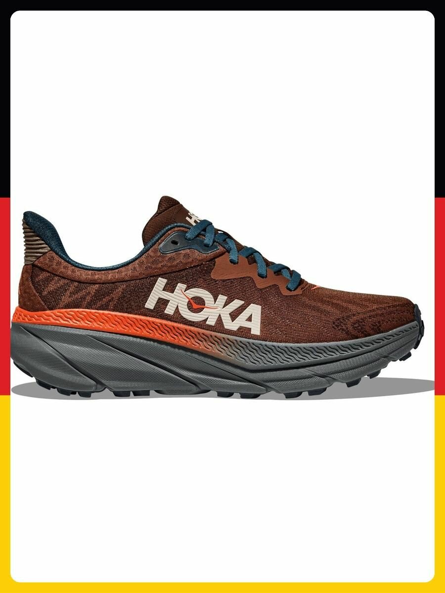 Кроссовки HOKA ONE ONE, размер 46 EU, коричневый