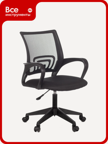 Изображение товара Компьютерное кресло Бюрократ CH-695NLT черный на пиастре крестовина пластик CH-695NLT/BLACK, пластиковая